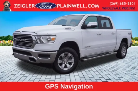 White 2023 Ram 1500 Laramie for sale in Plainwell, MI