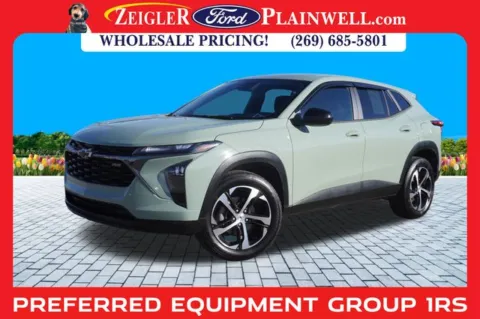 Green 2024 Chevrolet Trax 1RS for sale in Plainwell, MI