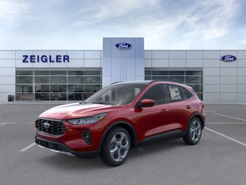 Red 2026 Ford Escape Hybrid ST-Line Select for sale in Plainwell, MI