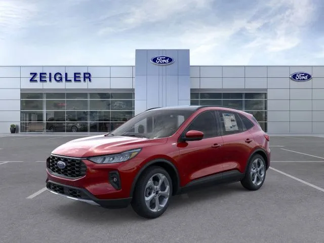 Red 2026 Ford Escape Hybrid ST-Line Select for sale in Plainwell, MI