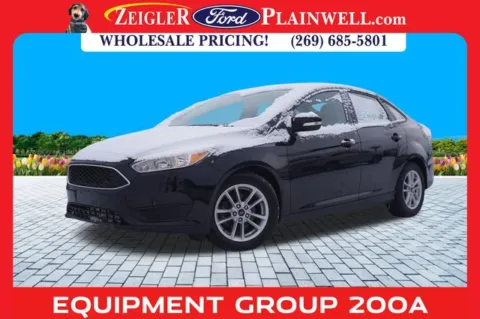 Black 2017 Ford Focus SE for sale in Plainwell, MI