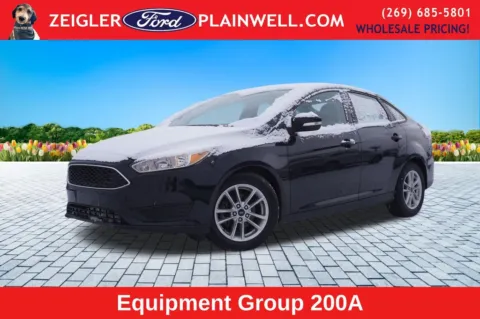 Black 2017 Ford Focus SE for sale in Plainwell, MI