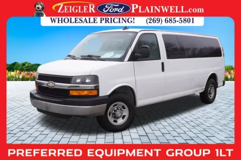 White 2016 Chevrolet Express 3500 LT for sale in Plainwell, MI