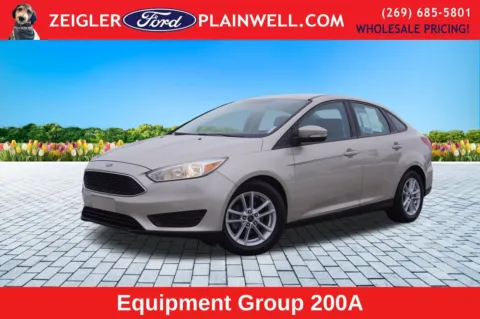 White 2017 Ford Focus SE for sale in Plainwell, MI
