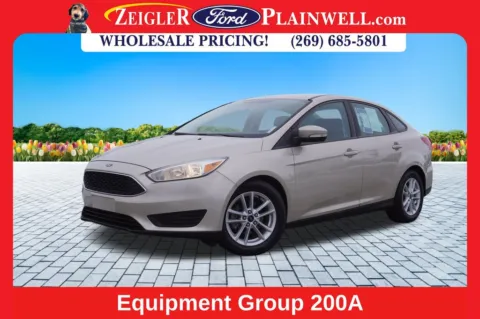 White 2017 Ford Focus SE for sale in Plainwell, MI