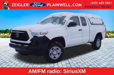 White 2021 Toyota Tacoma SR for sale in Plainwell, MI