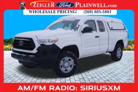 White 2021 Toyota Tacoma SR for sale in Plainwell, MI
