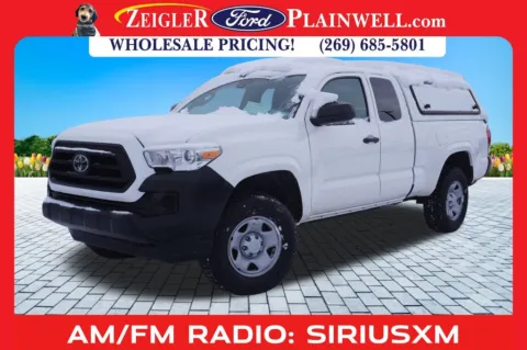 White 2021 Toyota Tacoma SR for sale in Plainwell, MI