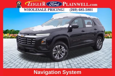 Black 2025 Chevrolet Equinox LT for sale in Plainwell, MI