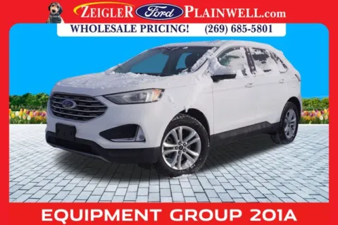 White 2019 Ford Edge SEL for sale in Plainwell, MI