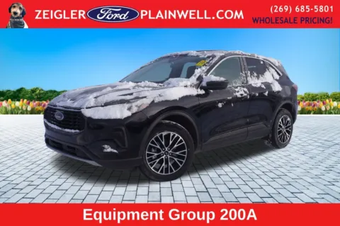 Black 2023 Ford Escape Hybrid Active for sale in Plainwell, MI