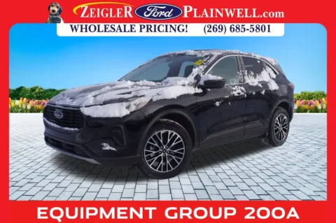 Black 2023 Ford Escape Hybrid Active for sale in Plainwell, MI