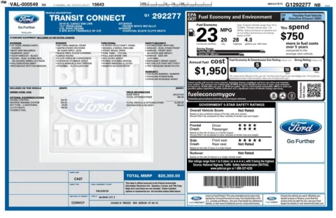 Photos of 2016 Ford Transit Connect XL for sale in Plainwell, MI at Zeigler Ford of Plainwell
