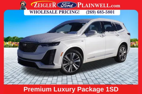 White 2020 Cadillac XT6 Premium Luxury for sale in Plainwell, MI