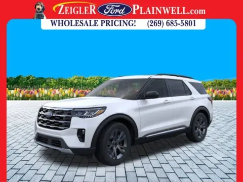 White 2025 Ford Explorer Active for sale in Plainwell, MI
