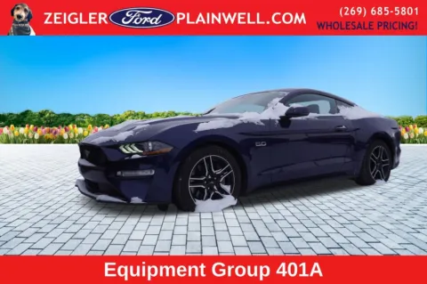 Blue 2020 Ford Mustang GT Premium for sale in Plainwell, MI