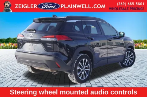 Another view of 2023 Toyota Corolla Cross XLE for sale in Plainwell, MI at Zeigler Ford of Plainwell