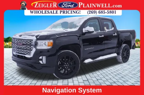 Black 2022 GMC Canyon Denali for sale in Plainwell, MI