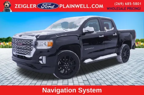 Black 2022 GMC Canyon Denali for sale in Plainwell, MI