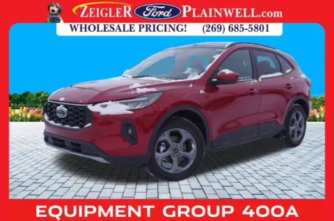 Red 2025 Ford Escape Hybrid ST-Line Select for sale in Plainwell, MI