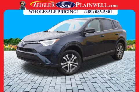 Red 2017 Toyota RAV4 LE for sale in Plainwell, MI