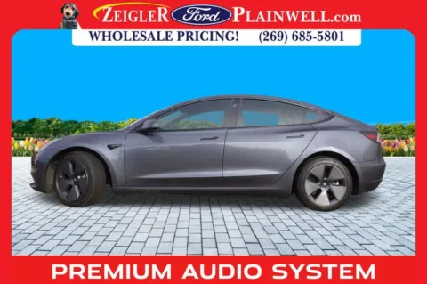 Photos of 2022 Tesla Model 3 Long Range for sale in Plainwell, MI at Zeigler Ford of Plainwell