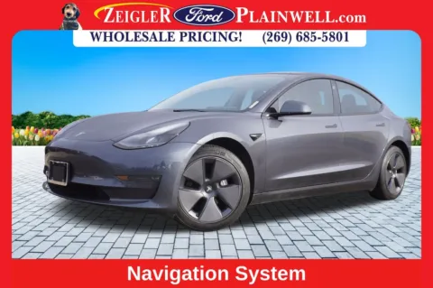 Blue 2022 Tesla Model 3 Long Range for sale in Plainwell, MI