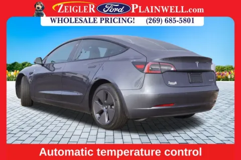 Another view of 2022 Tesla Model 3 Long Range for sale in Plainwell, MI at Zeigler Ford of Plainwell