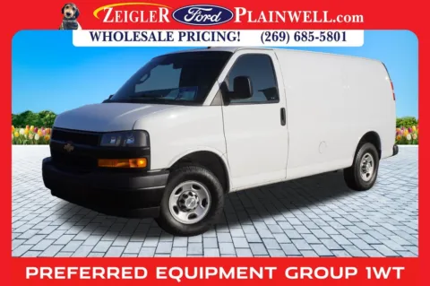 White 2021 Chevrolet Express 2500 Work Van for sale in Plainwell, MI