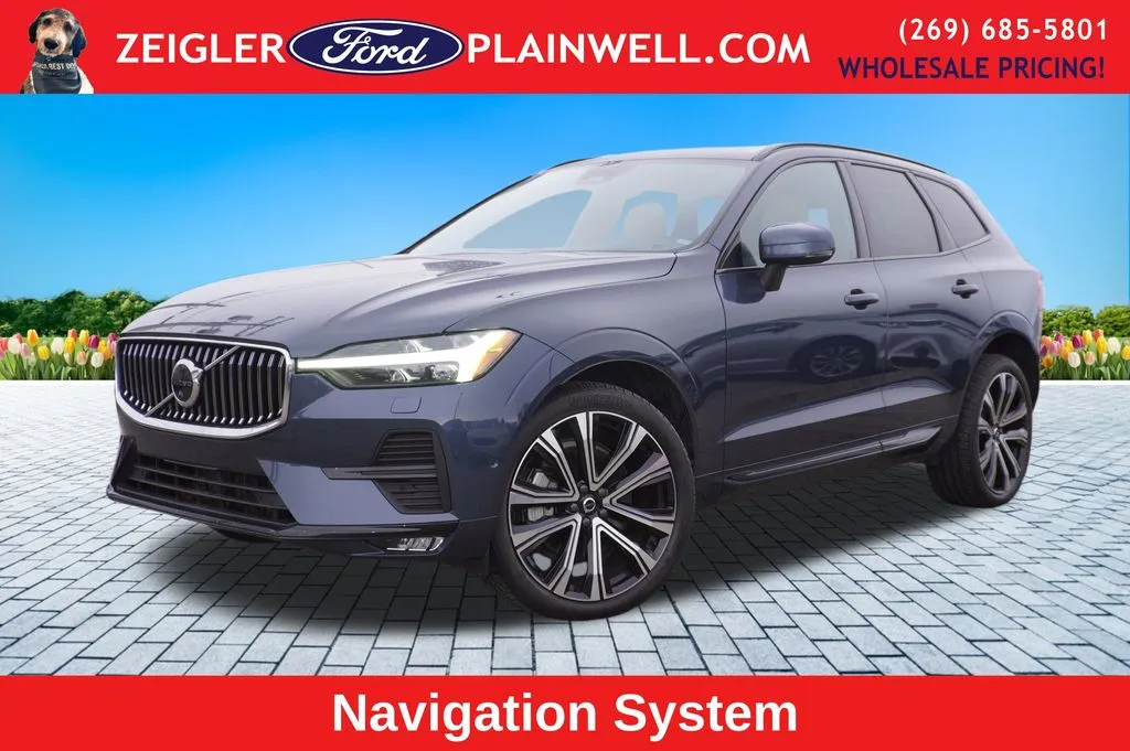 Blue 2023 Volvo XC60 B5 Ultimate Bright Theme for sale in Plainwell, MI