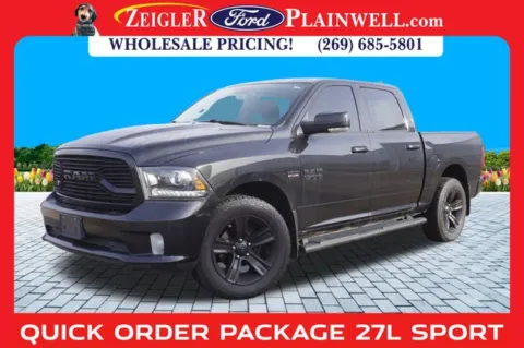 Black 2018 Ram 1500 Sport for sale in Plainwell, MI