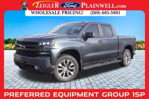 Gray 2021 Chevrolet Silverado 1500 RST for sale in Plainwell, MI