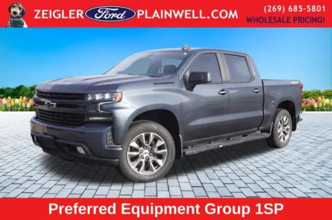 Gray 2021 Chevrolet Silverado 1500 RST for sale in Plainwell, MI
