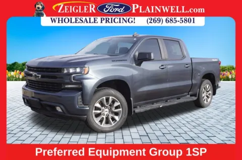 Gray 2021 Chevrolet Silverado 1500 RST for sale in Plainwell, MI