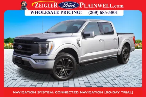 Silver 2021 Ford F-150 Lariat for sale in Plainwell, MI