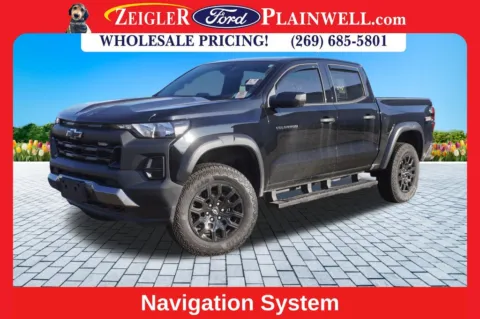 Black 2024 Chevrolet Colorado Trail Boss for sale in Plainwell, MI