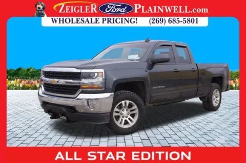 Gray 2018 Chevrolet Silverado 1500 LT for sale in Plainwell, MI
