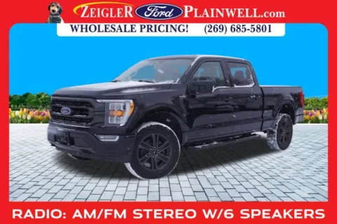 Black 2022 Ford F-150 XLT for sale in Plainwell, MI