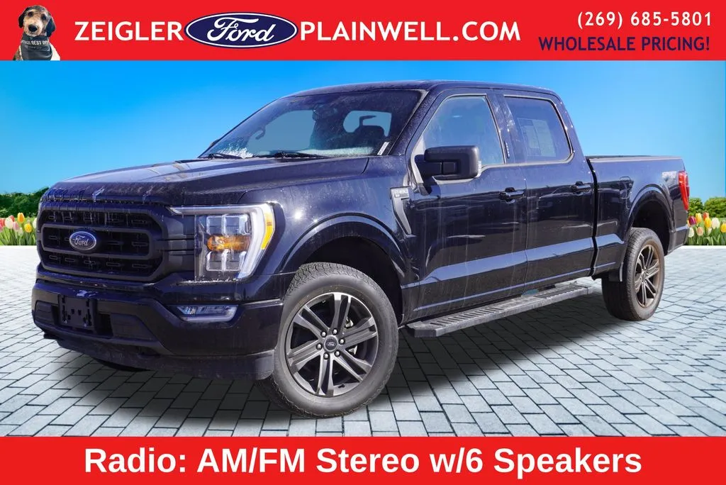 Black 2022 Ford F-150 XLT for sale in Plainwell, MI