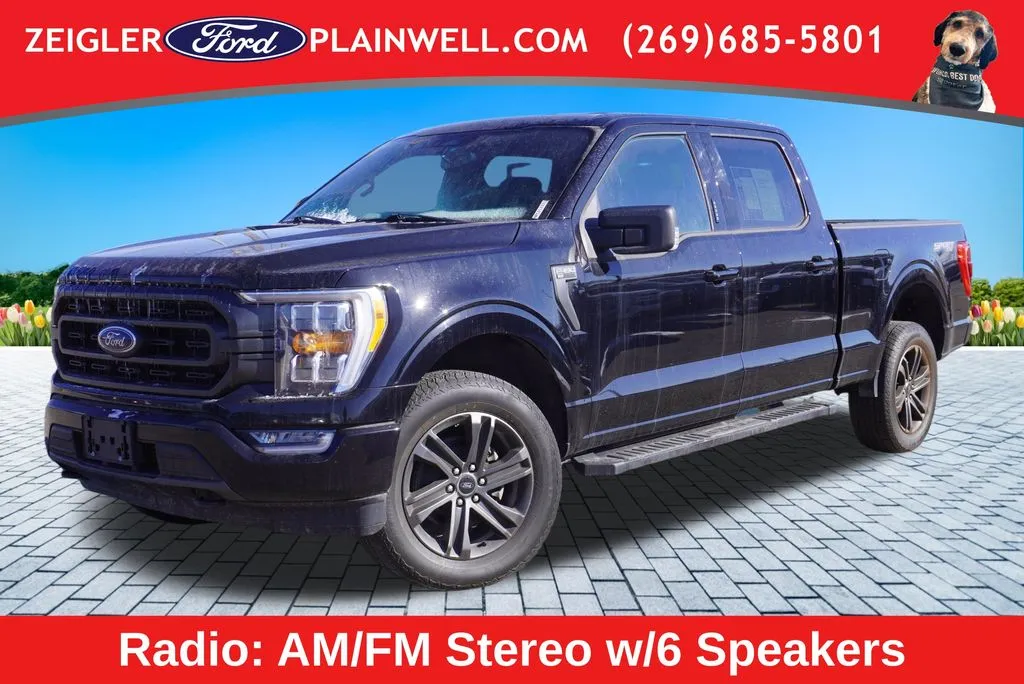 Black 2022 Ford F-150 XLT for sale in Plainwell, MI