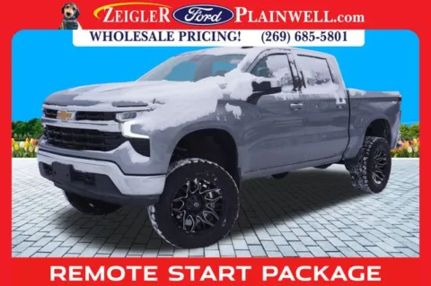Gray 2025 Chevrolet Silverado 1500 LT for sale in Plainwell, MI