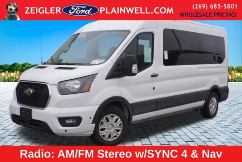 White 2024 Ford Transit-350 XLT for sale in Plainwell, MI