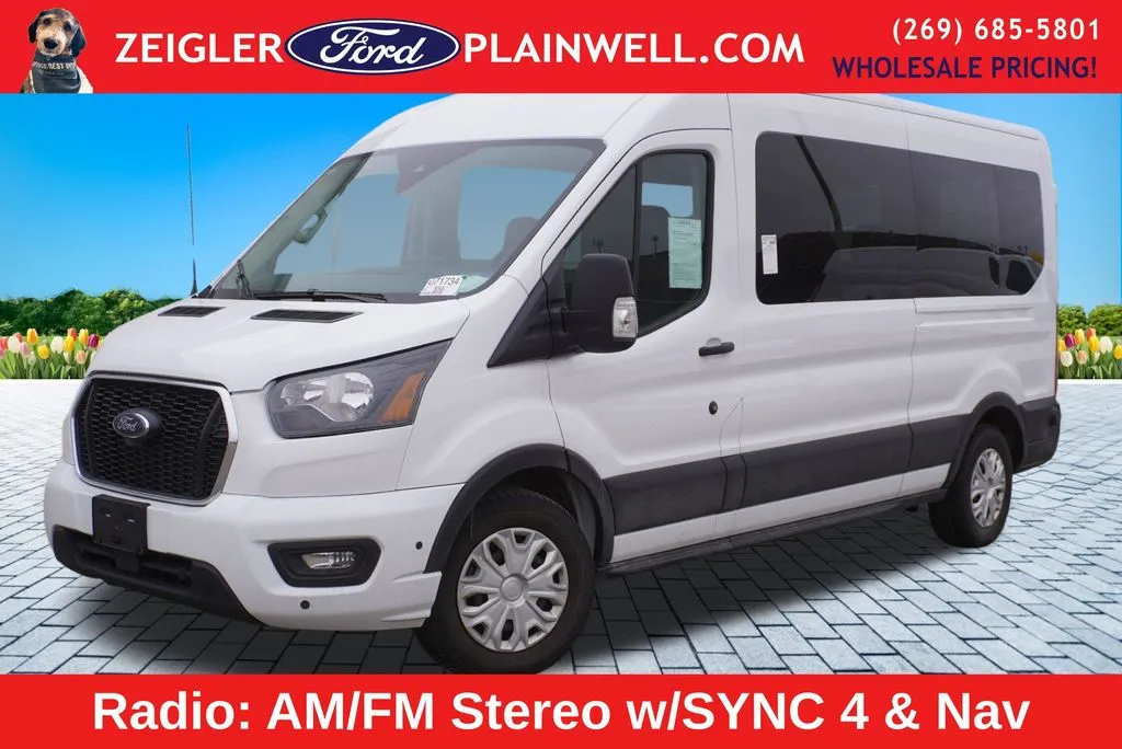 White 2024 Ford Transit-350 XLT for sale in Plainwell, MI