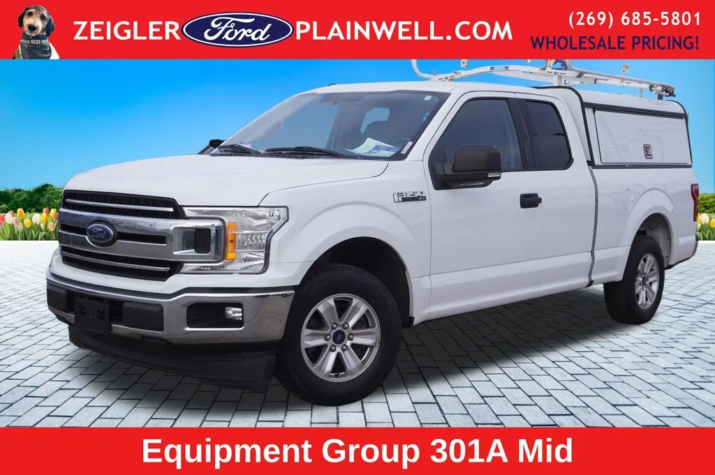 White 2018 Ford F-150 XLT for sale in Plainwell, MI