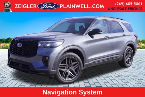 Gray 2025 Ford Explorer ST-Line for sale in Plainwell, MI