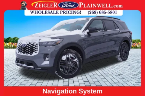 Gray 2025 Ford Explorer ST-Line for sale in Plainwell, MI