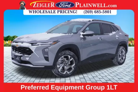 Gray 2025 Chevrolet Trax LT for sale in Plainwell, MI