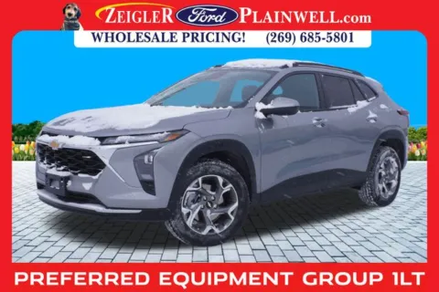 Gray 2025 Chevrolet Trax LT for sale in Plainwell, MI