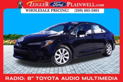 Black 2025 Toyota Corolla LE for sale in Plainwell, MI