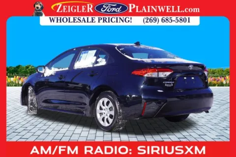 Photos of 2025 Toyota Corolla LE for sale in Plainwell, MI at Zeigler Ford of Plainwell